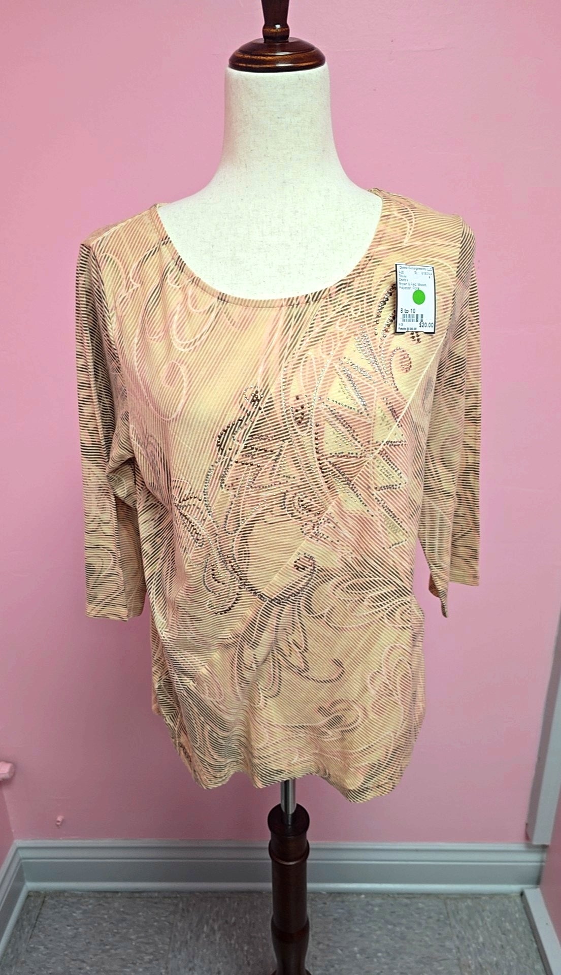 Size 8 to 10 Chico's Blouse