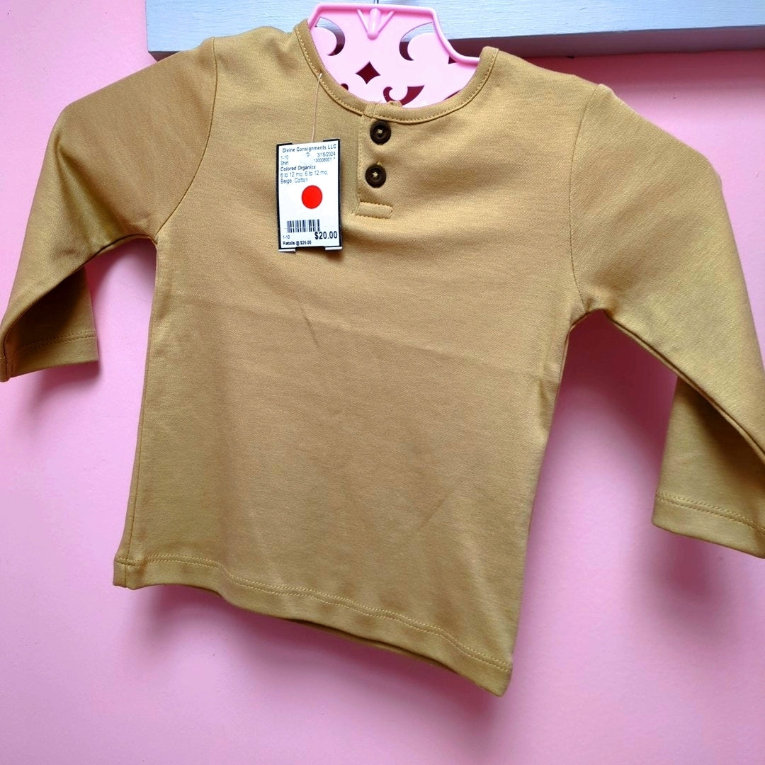 6 to 12 mo Colored Organics Shirt