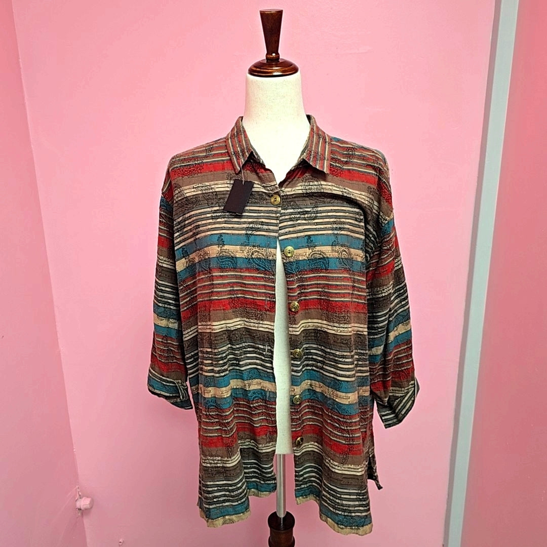 Size 1X Dressbarn Blouse