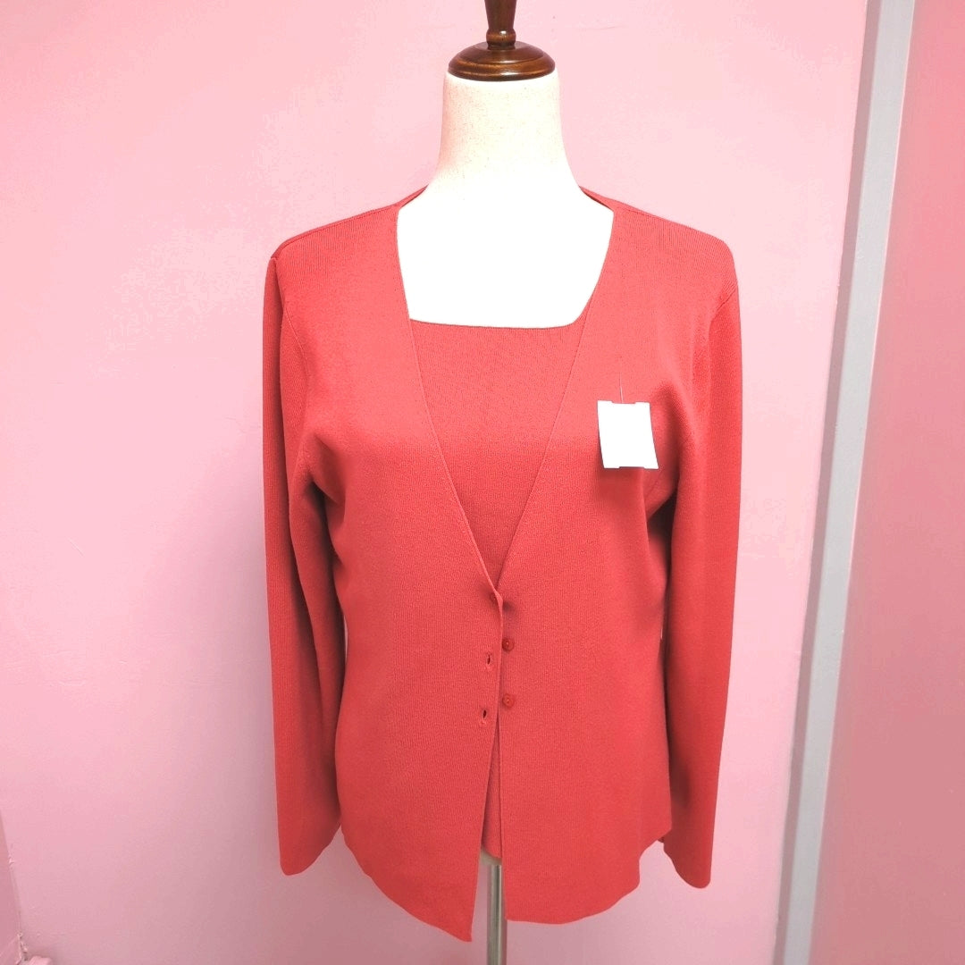 Size 8 Coldwater creek 2 Piece Shirt & blouse