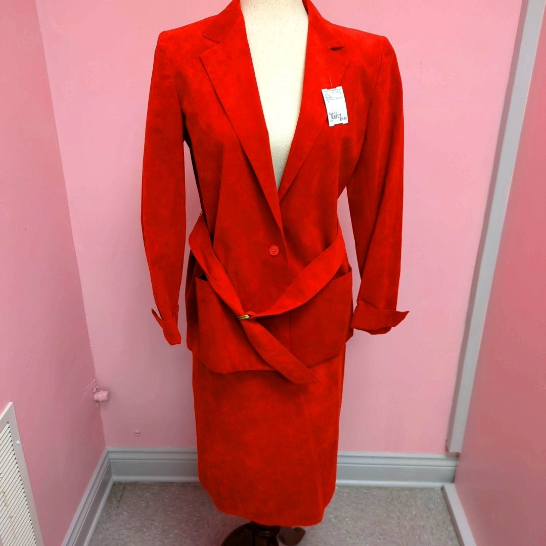 Size 12 Molly Parnis Skirt Suit